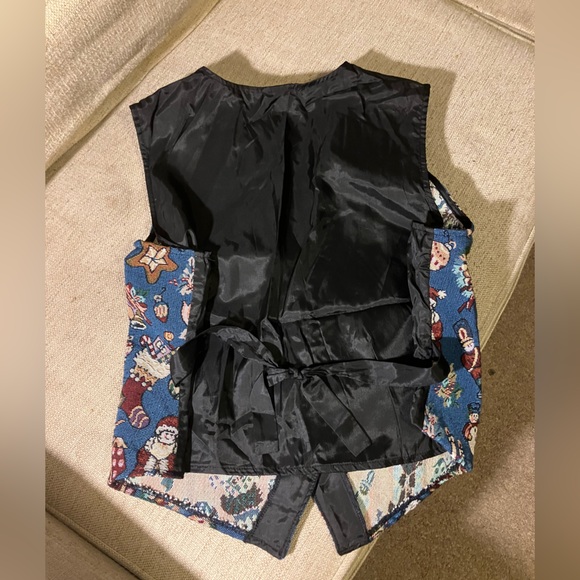 Bobbie brooks vintage Christmas snowman vest - Picture 5 of 7